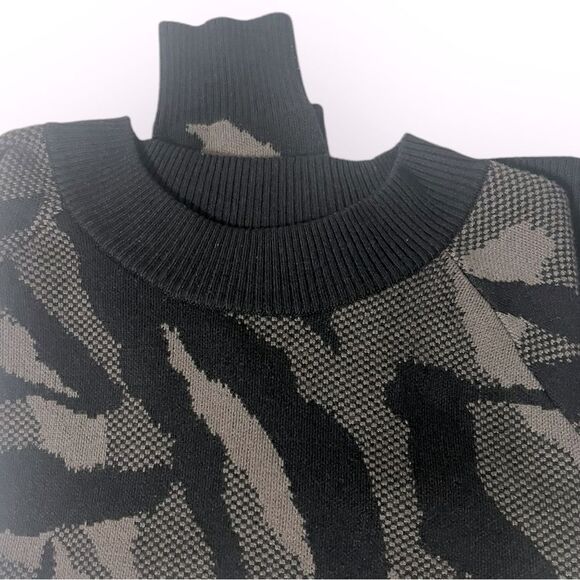 Athleta Extra Fine Merino Wool Blend Jacquard Sweater - Picture 8 of 12